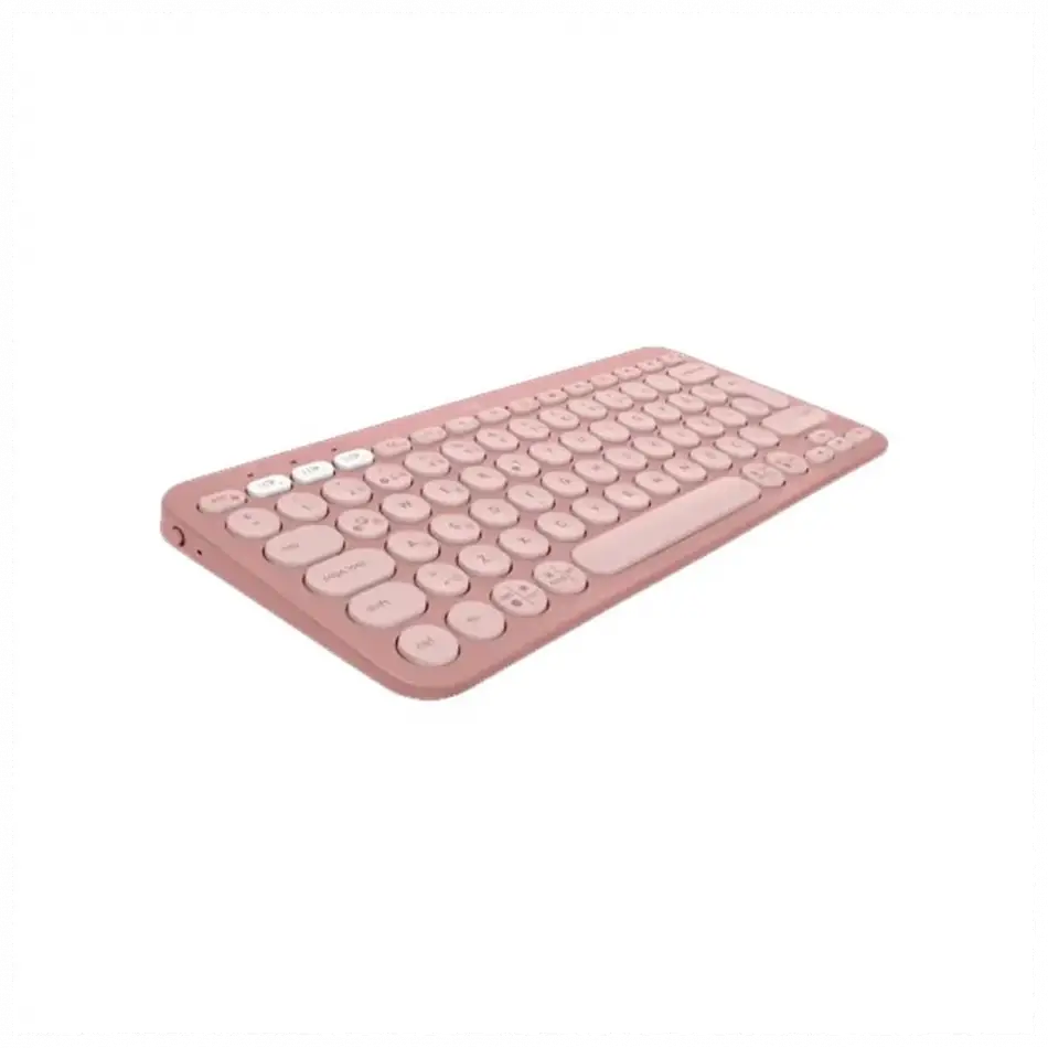 Logıtech K380s, Pebble Keys 2,  Rose, 920-011861, Bluetooth, Türkçe, Q, Multimedya, Mini Klavye
