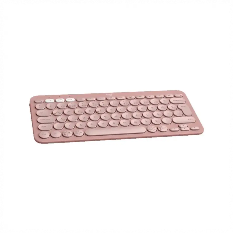 Logıtech K380s, Pebble Keys 2,  Rose, 920-011861, Bluetooth, Türkçe, Q, Multimedya, Mini Klavye