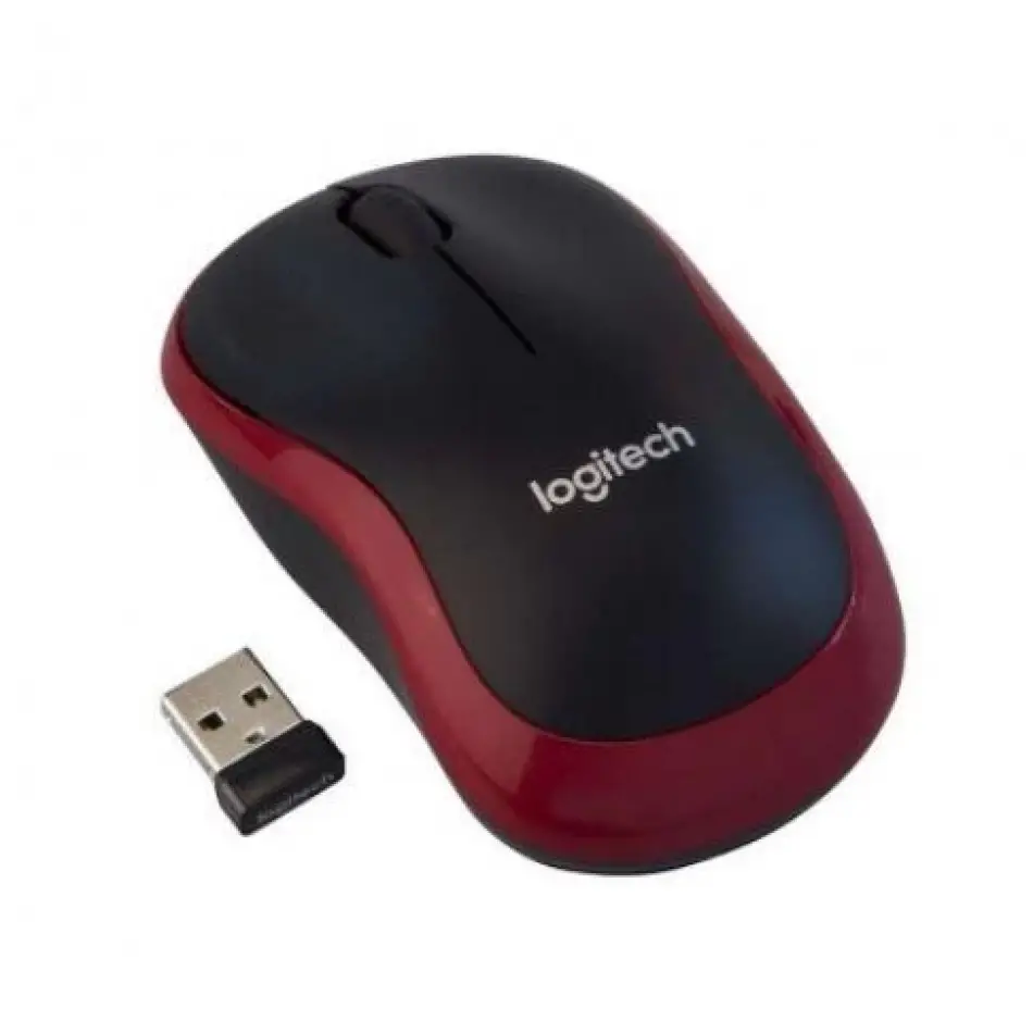 Logıtech M185 Kablosuz Usb Mouse Kırmızı 910-002237