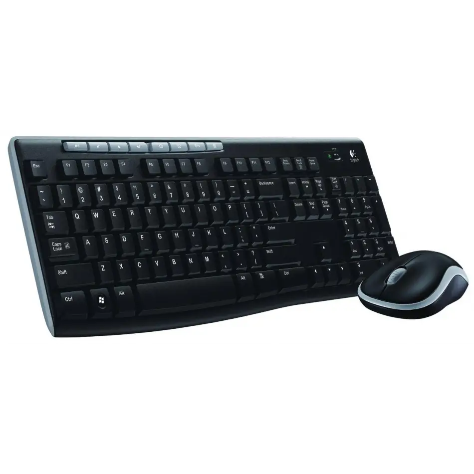Logıtech Mk270 Q Tr Kablosuz Klavye Mouse Set Siyah 920-004525