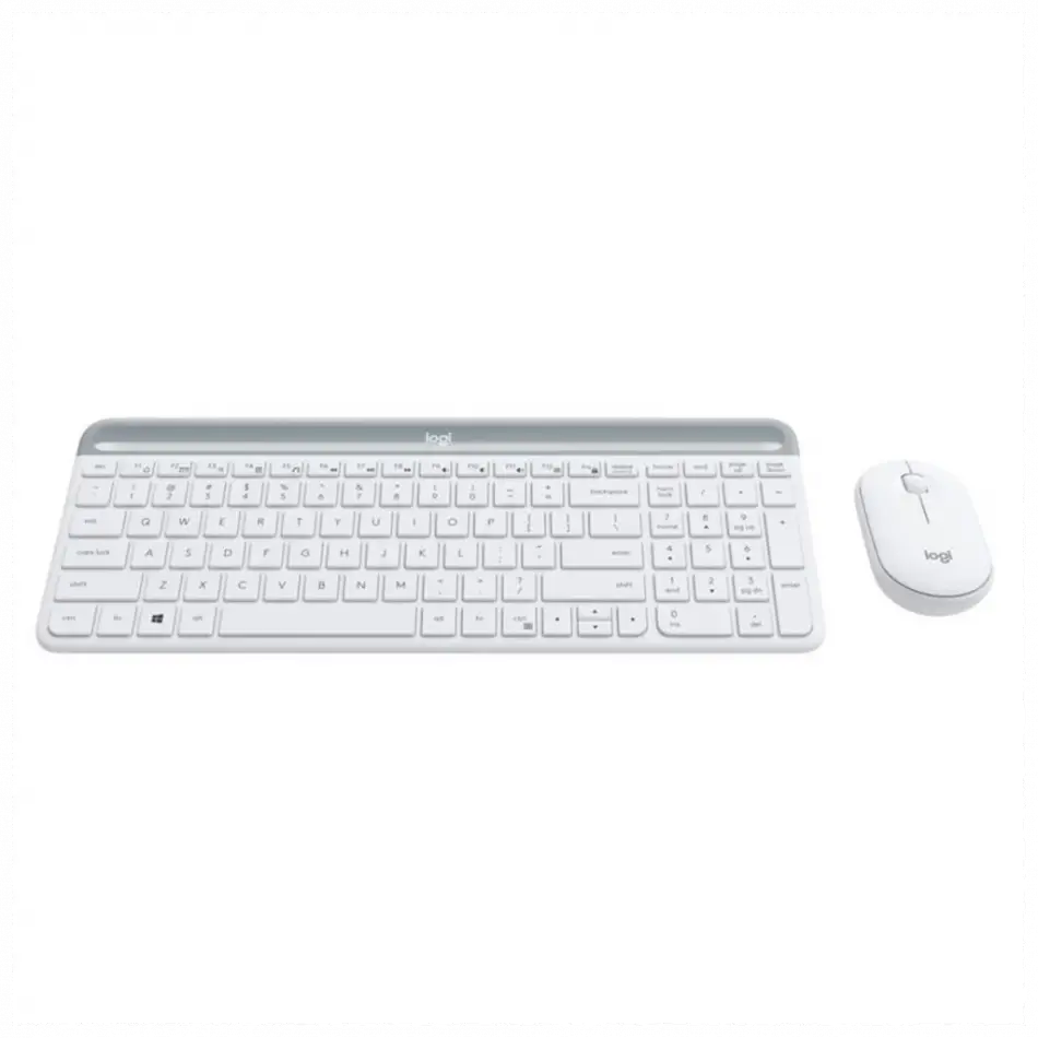 Logıtech Mk470 Beyaz, 920-009436, Kablosuz, Türkçe Q, Klavye Mouse Set