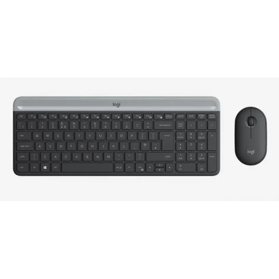 Logıtech Mk470 Q Tr İnce Kablosuz Klavye Mouse Set Siyah 920-009435