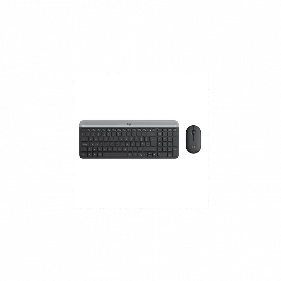 Logıtech Mk470 Siyah, 920-009435, Kablosuz, Türkçe Q, Klavye Mouse Set