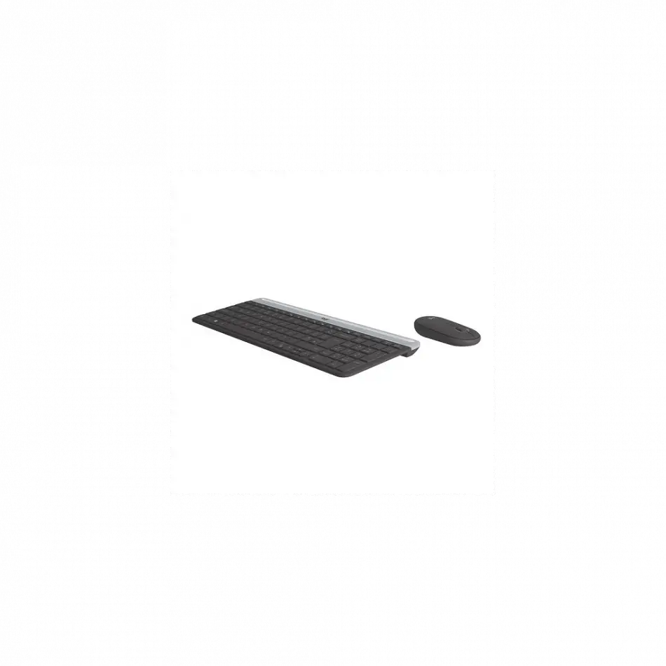 Logıtech Mk470 Siyah, 920-009435, Kablosuz, Türkçe Q, Klavye Mouse Set