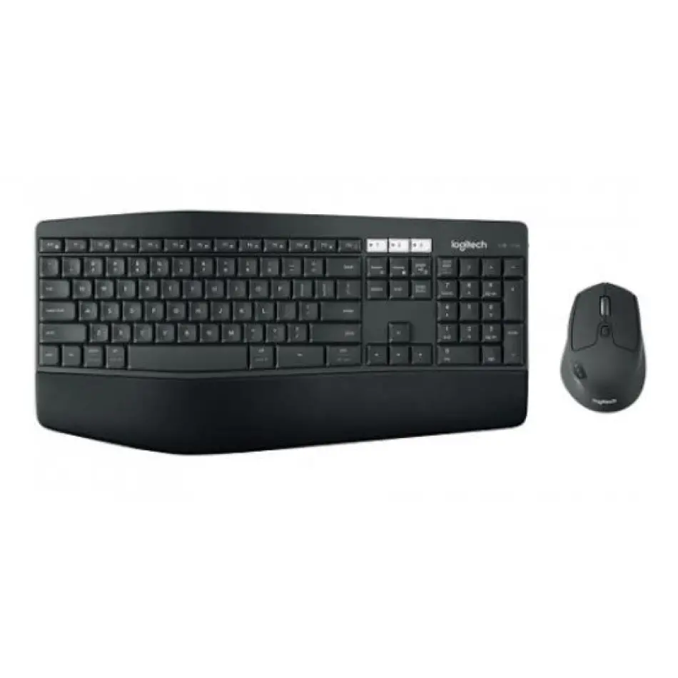 Logıtech Mk850 Q Tr Performans Kablosuz Klavye Mouse Set Siyah 920-008230