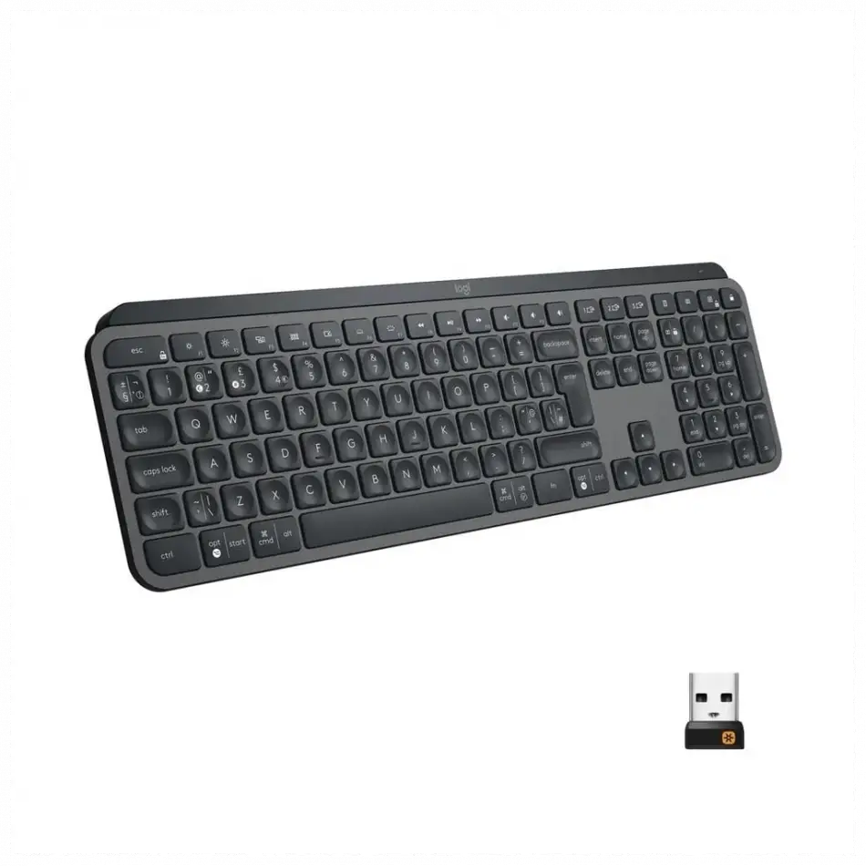 Logıtech Mx Keys S, 920-011594, Bluetooth, Türkçe Q, Multimedya, Gelişmiş Aydınlatmalı, Klavye