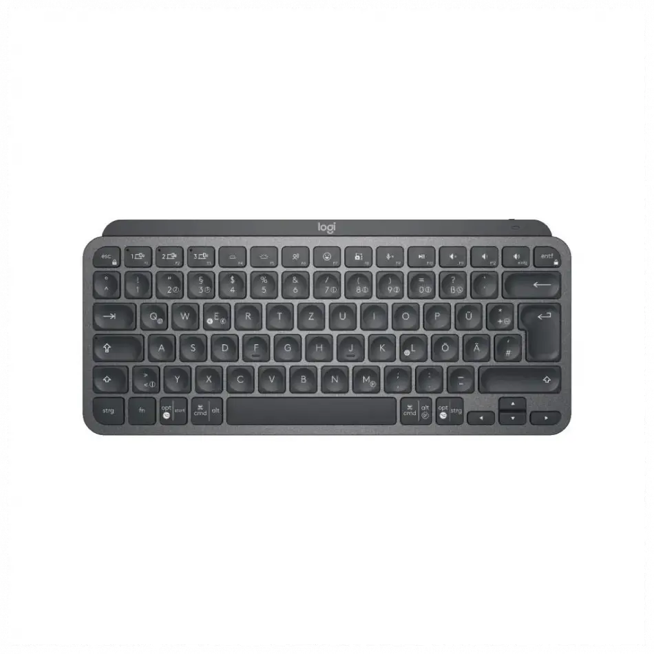 Logıtech Mx Mini Keys, 920-010504, Bluetooth, Türkçe Q, Multimedya, Aydınlatmalı, Mini Klavye