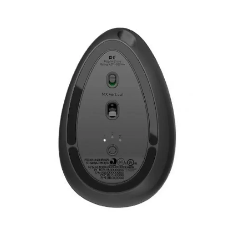 Logıtech Mx Vertıcal Gelişmiş Ergonomik Dikey Kablosuz Usb Mouse Siyah 910-005448