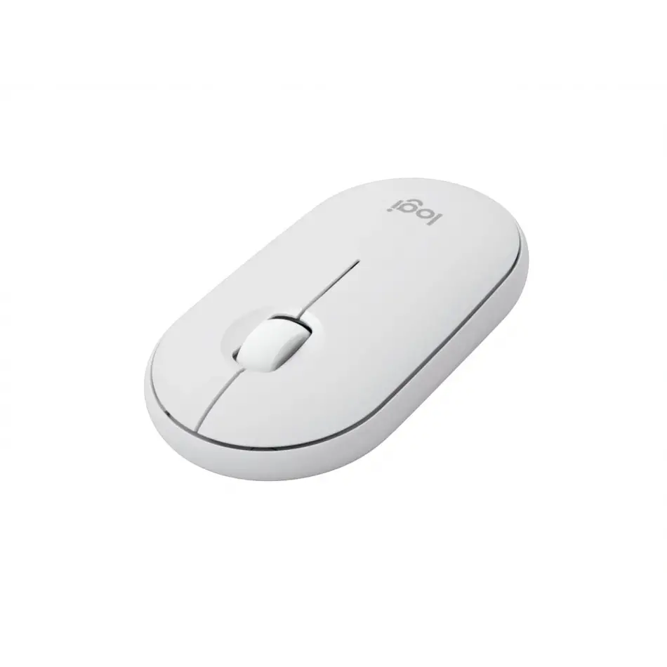 Logıtech Pebble M350s Beyaz Kablosuz Sessiz Mouse 910-007013