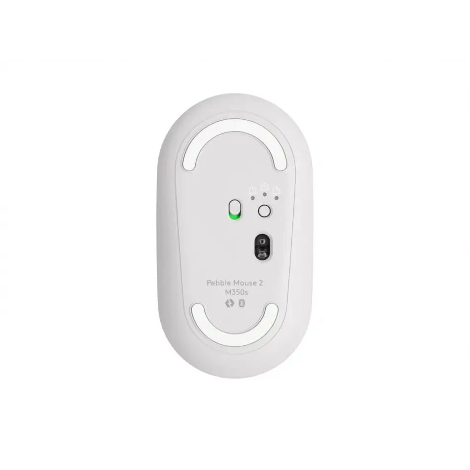Logıtech Pebble M350s Beyaz Kablosuz Sessiz Mouse 910-007013