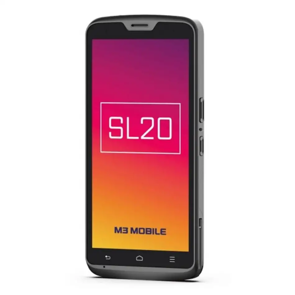 M3 Mobıle Sl20w 2d Karekod Androıd 11 4gb/64gb 13mp Wıfı+bluetooth 5.45 Koruyucu Kılıf Dokunmatik Ekran El Terminali