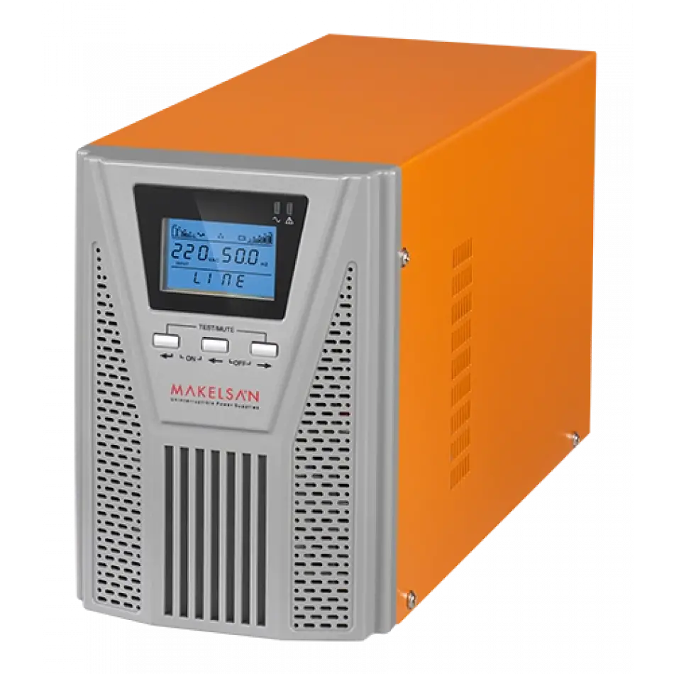 Makelsan Powerpack Se 1 Kva / 900w (1f/1f) 5-10dk (2x 12v/9ah) Onlıne Mu01000n11eav06