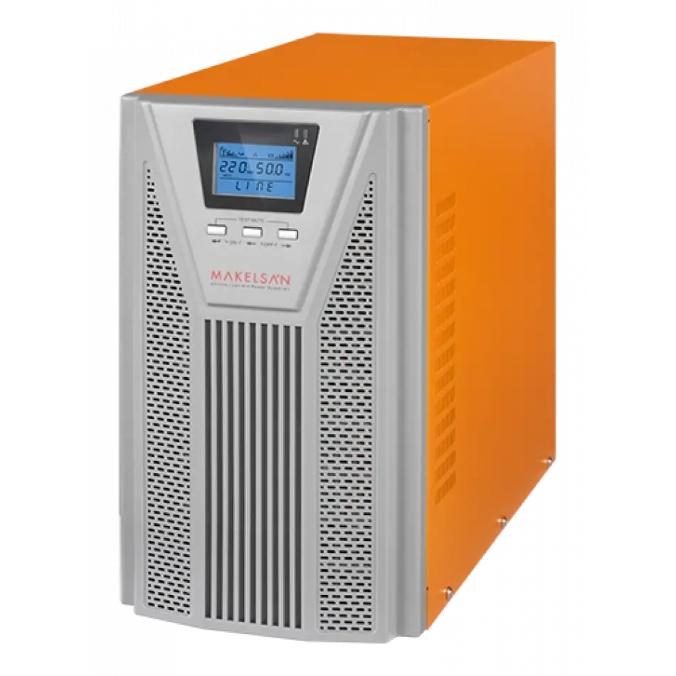 Makelsan Powerpack Se 3 Kva / 2700w (1f/1f) 5-10dk (6x 12v/9ah) Onlıne Mu03000n11eav03