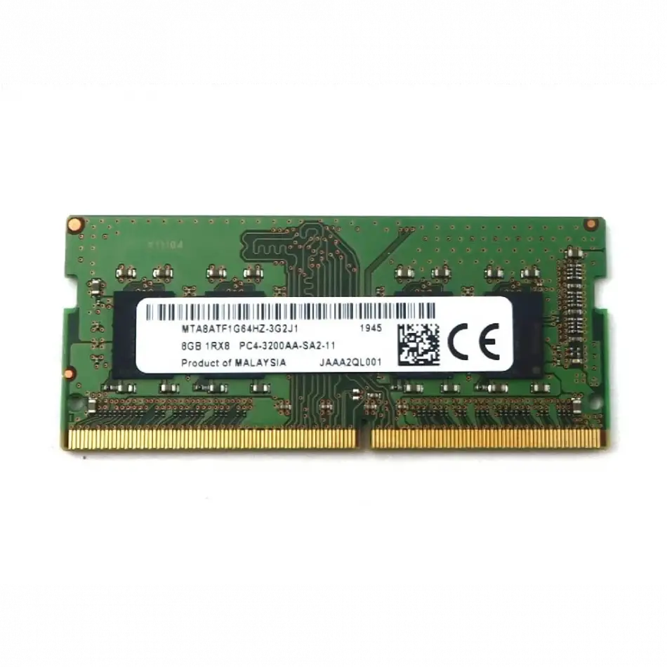 Mıcron Mta8atf1g64hz-3g2j1, 8gb, 3200mhz, Ddr4, Sodimm Notebook Ram, 1,2v, Cl22
