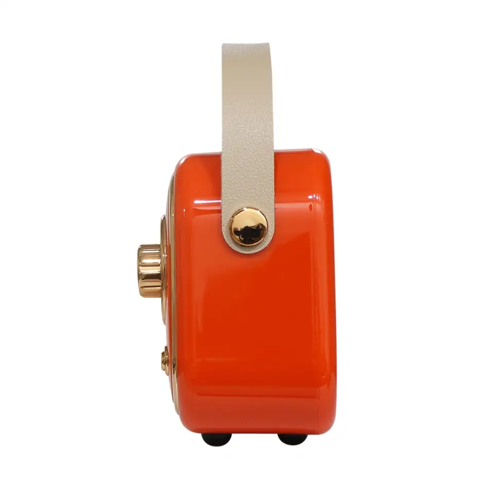 Mıkado Md-24bt, Echoes, Turuncu, 3w, Taşınabilir, Usb/tf Kart/bluetooth, 800mah, Klasik Retro Müzik Kutusu