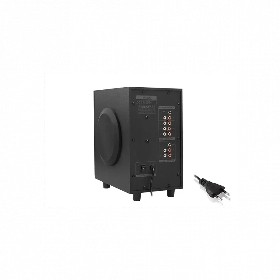 Mıkado Md-505, 70w, 5+1, Masaüstü, Fm/bt/sd/usb, Siyah Kasa, Speaker