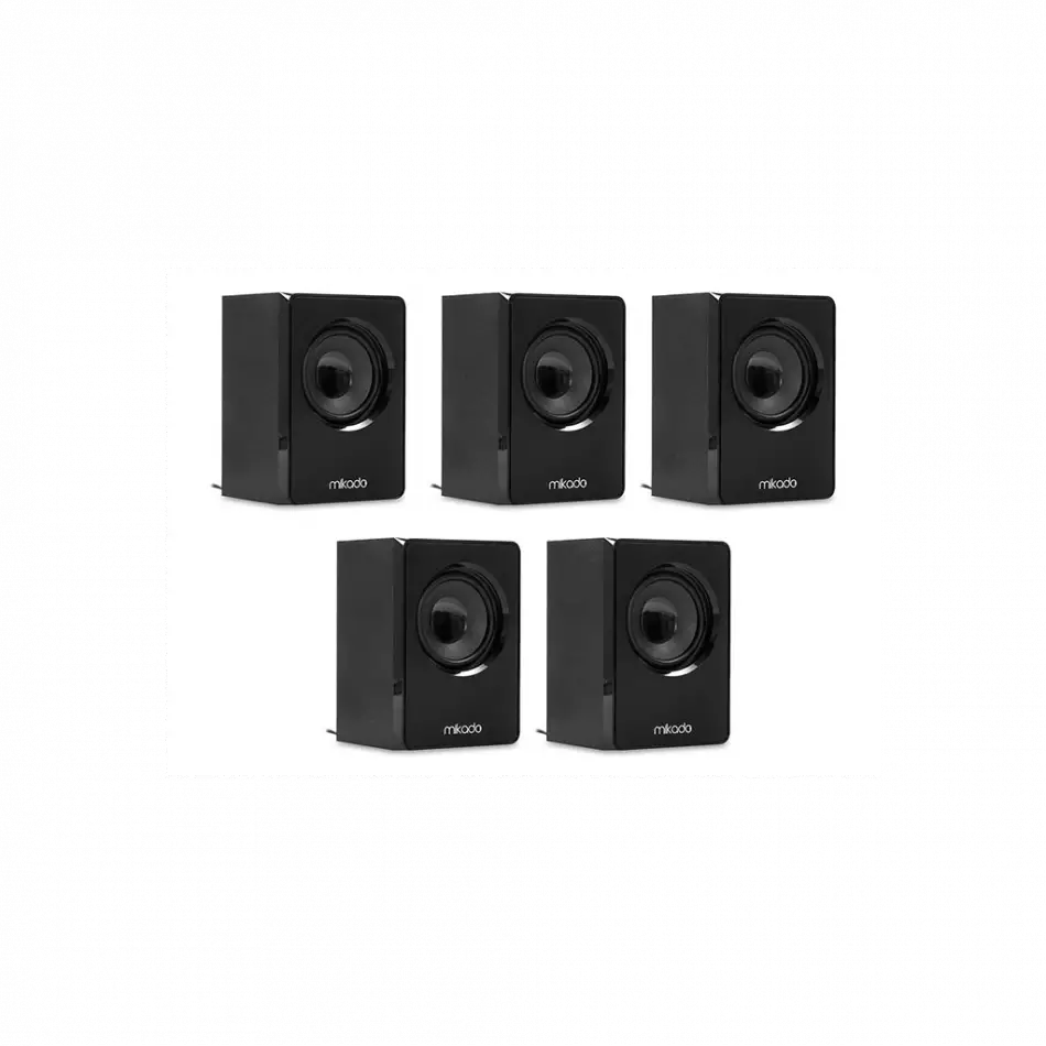 Mıkado Md-505, 70w, 5+1, Masaüstü, Fm/bt/sd/usb, Siyah Kasa, Speaker