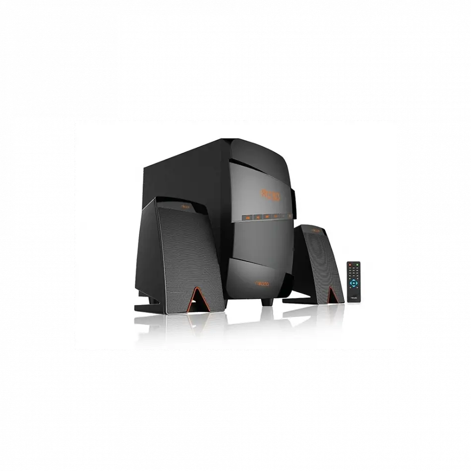 Mıkado Md-671bt, 40w, 2+1, Masaüstü, Fm/bt/sd/usb, Siyah Kasa, Speaker