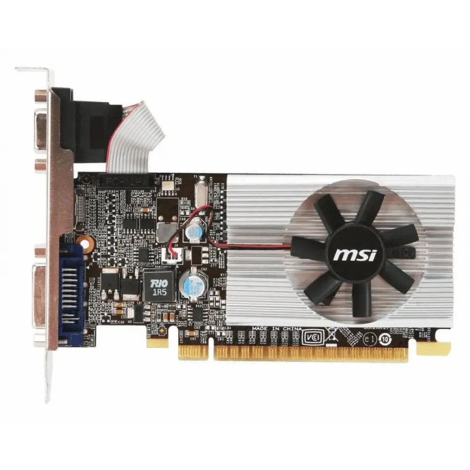 Msi 1gb N210-1gd3/lp Ddr3 64bit Hdmi+vga+dvi