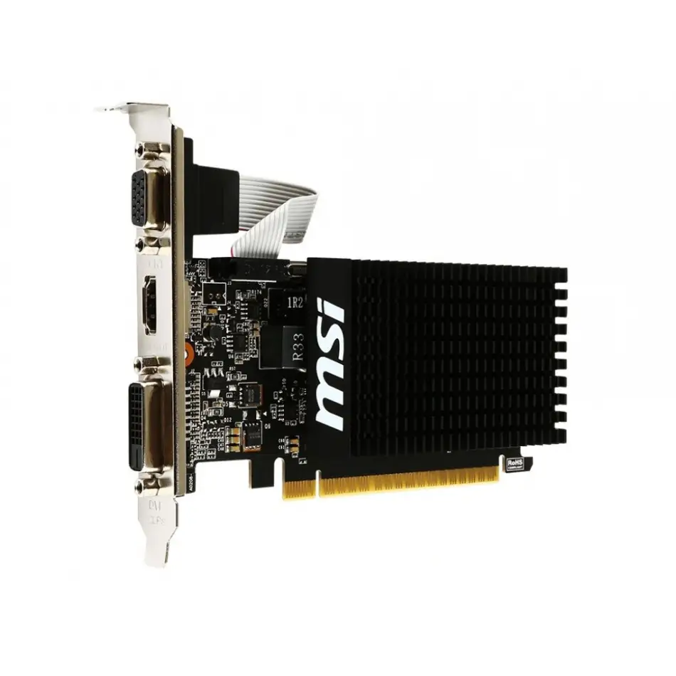 Msi 2gb Gt710 2gd3h Lp 64bit Ddr3 Hdmi+dvi+vga