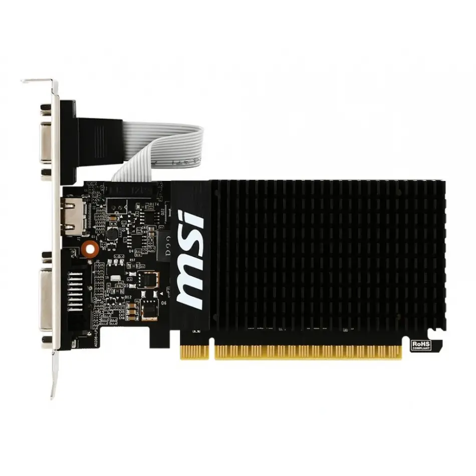 Msi 2gb Gt710 2gd3h Lp 64bit Ddr3 Hdmi+dvi+vga