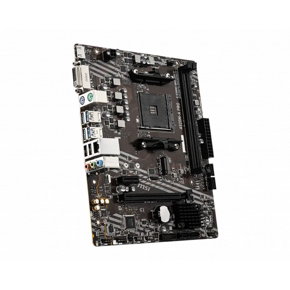 Msı A520m-a Pro Ddr4 4600/1866mhz M.2 Matx Am4