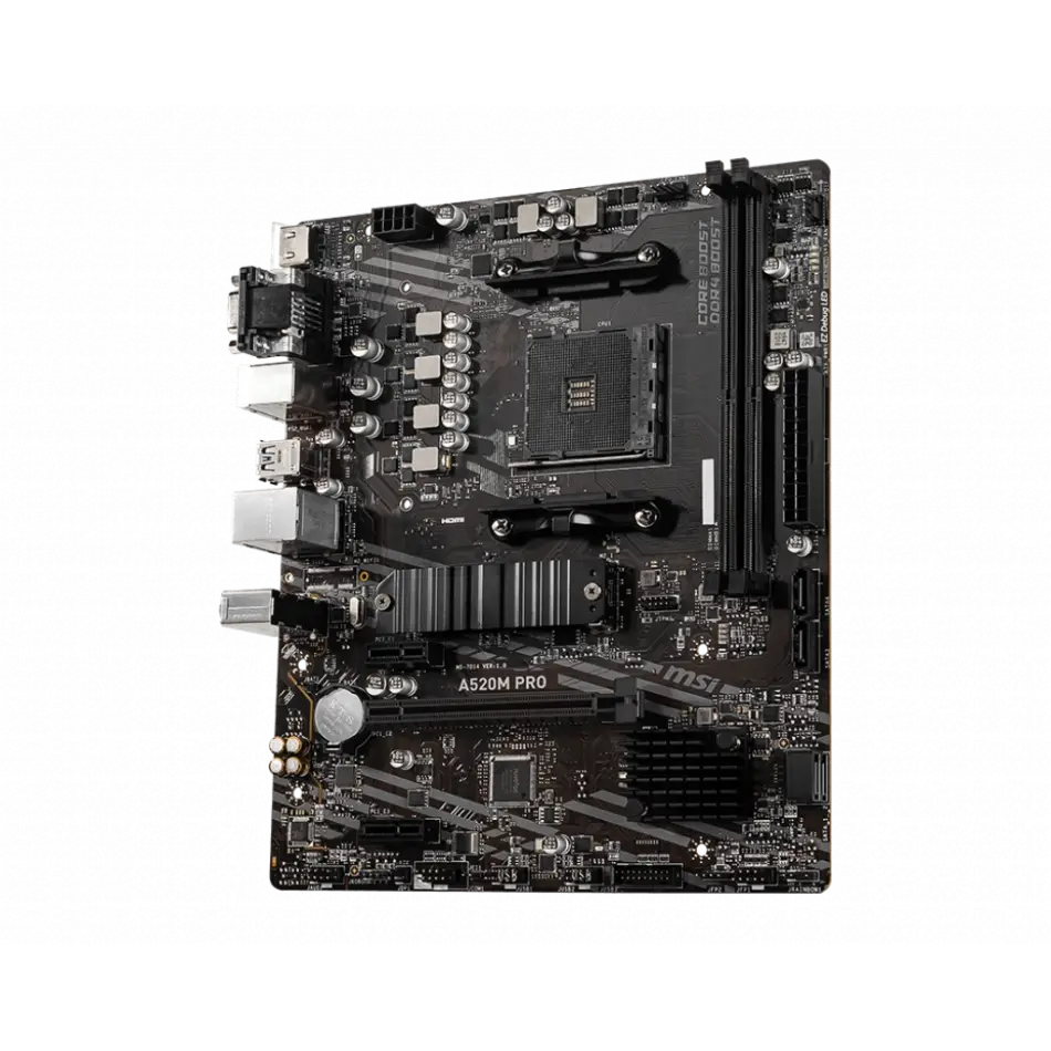 Msı A520m Pro Ddr4 4600/1866mhz M.2 Matx Am4