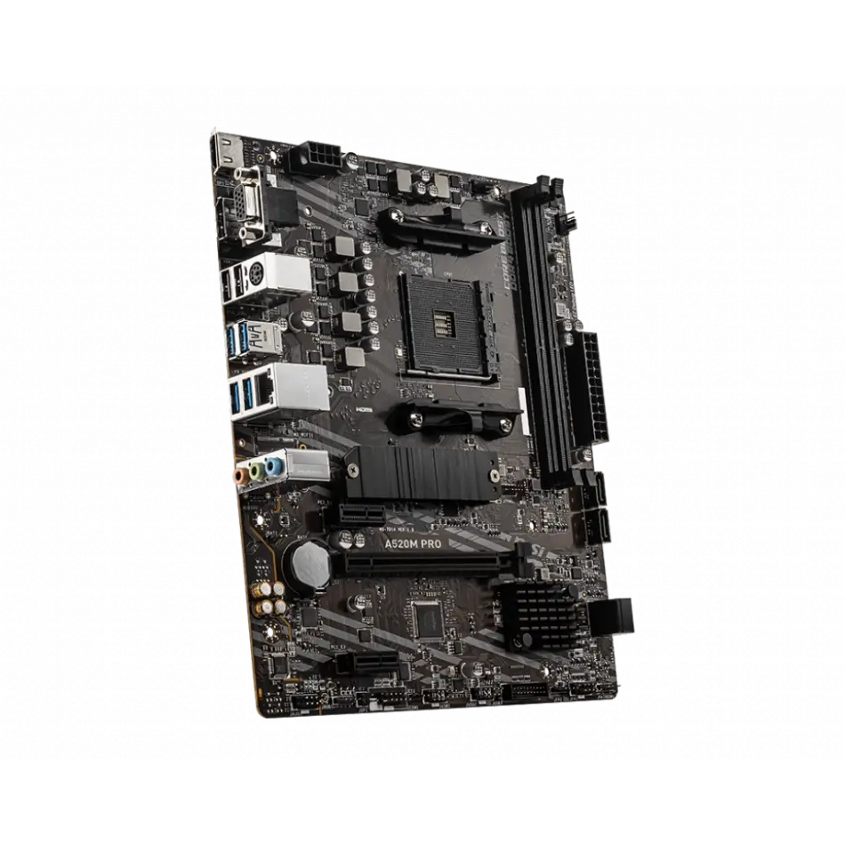 Msı A520m Pro Ddr4 4600/1866mhz M.2 Matx Am4