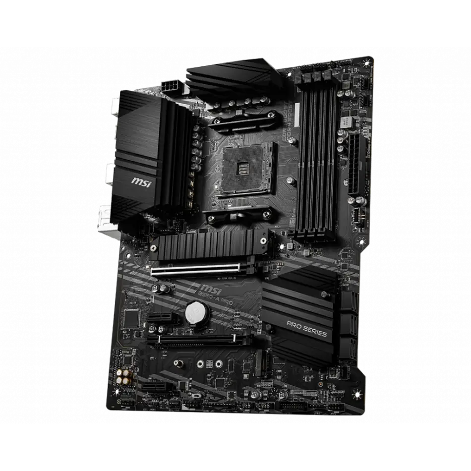 Msı B550-a Pro Ddr4 4400(oc)mhz Hdmı / Dp Atx Am4