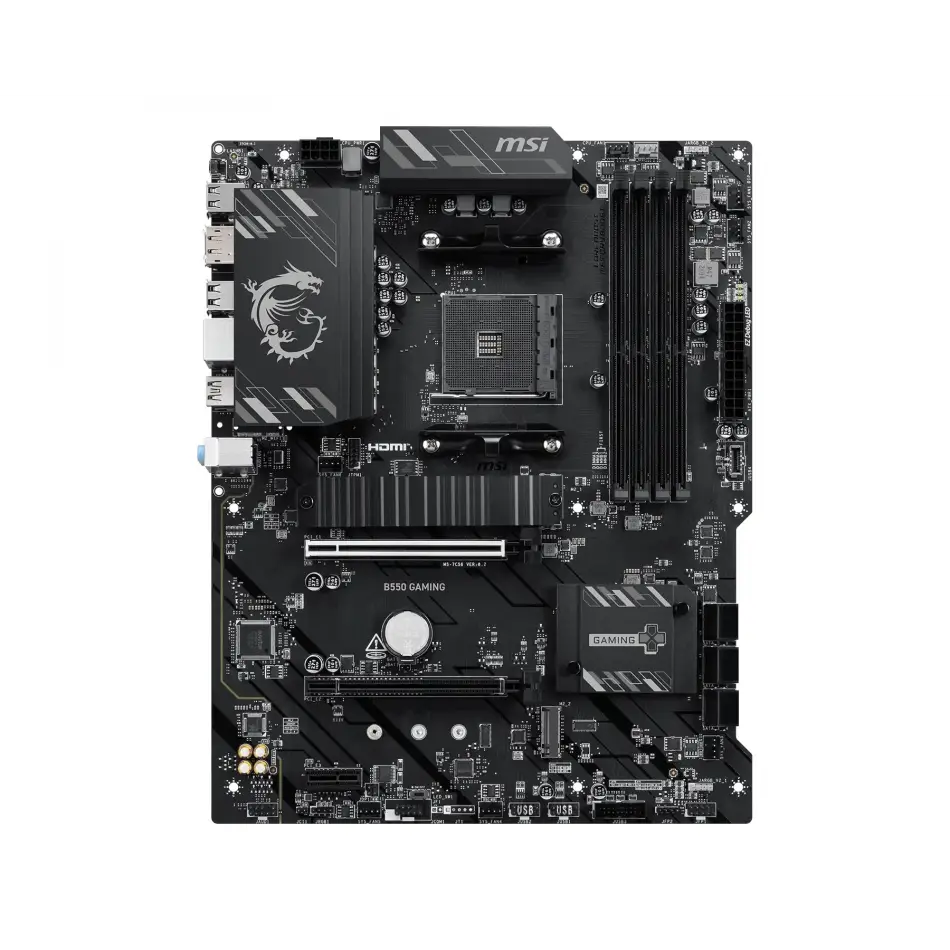 MSI B550 GAMING DDR4 4800(OC) MHZ AM4