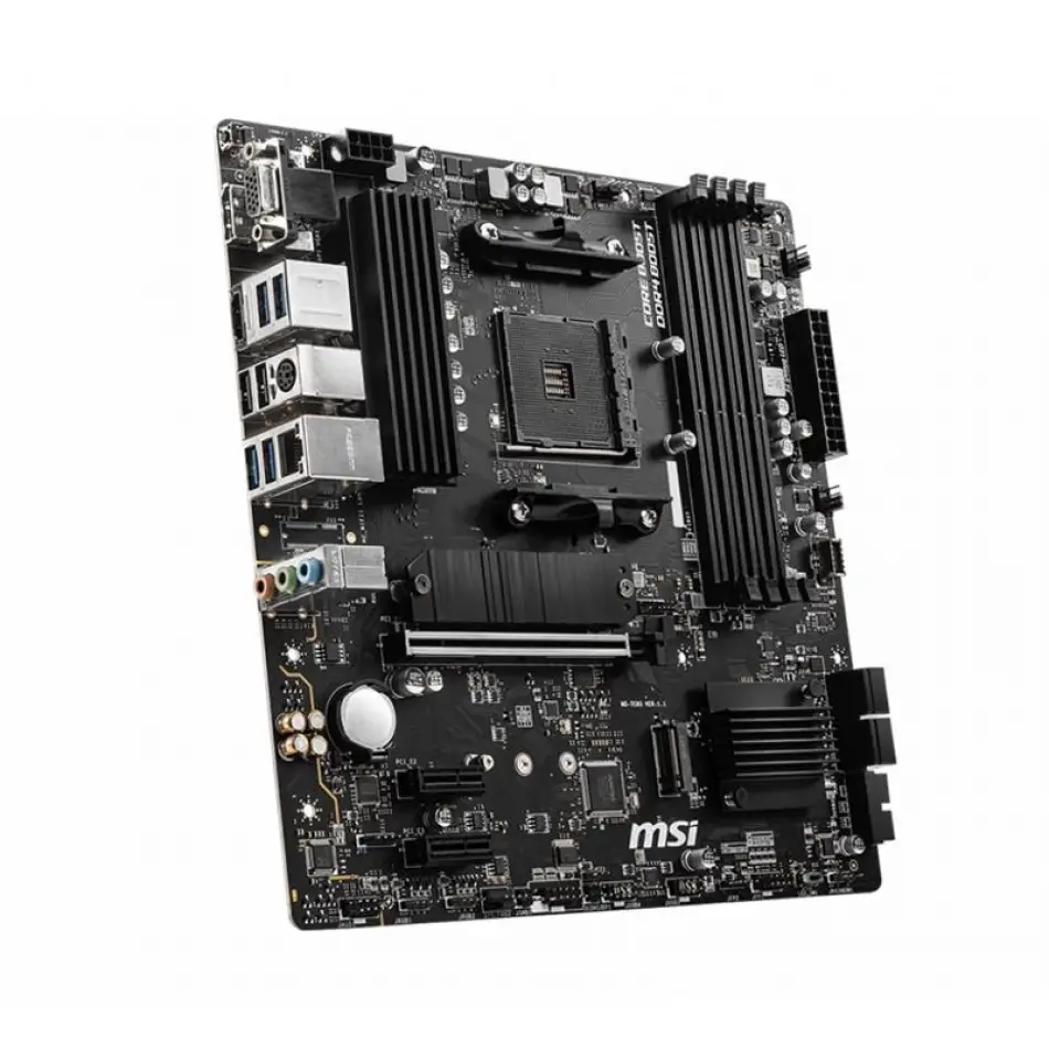Msı B550m Pro-vdh Ddr4 4400mhz 1xvga 1xhdmı 1xdp 2xm.2 Usb 3.2 Matx Am4 (amd 5000 Ve 3000 Serisi İşlemci Uyumlu)