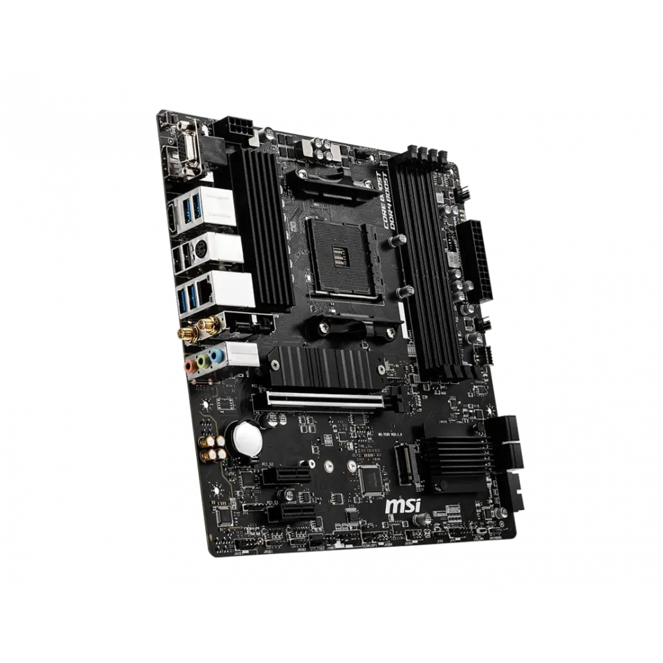 MSI B550M PRO-VDH WIFI DDR4 4400(OC) HDMI MATX AM4