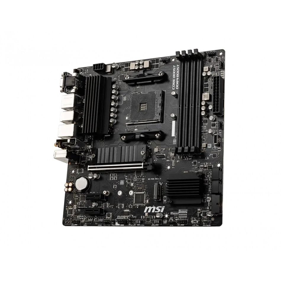 Msı B550m Pro-vdh Wıfı Ddr4 4400(oc) Hdmı Matx Am4