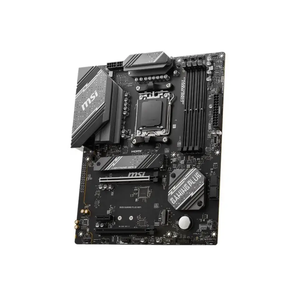 Msı B650 Gamıng Plus Wıfı Ddr5 6000mhz 1xhdmı 1xdp 2xm.2 Usb 3.2 Atx Am5 (amd Am5 9000/8000/7000 Serileri İle Uyumlu)