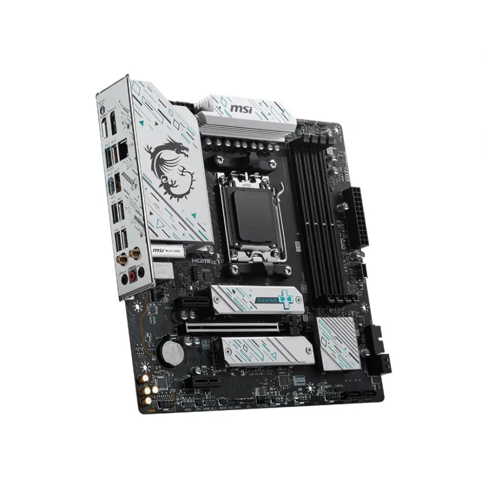 Msı B650m Gamıng Plus Wıfı Ddr5 7200mhz(oc) Hdmı Dp M.2 Matx Am5