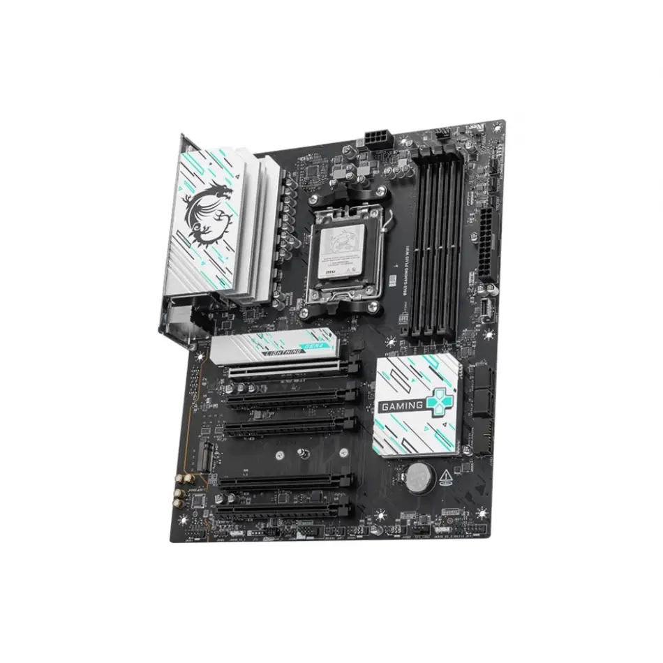 Msı B840 Gamıng Plus Wıfı Am5 Ddr5 8000(oc)mhz Atx Gaming (oyuncu) Anakart