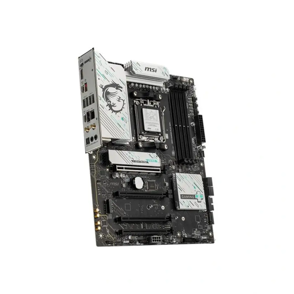 Msı B850 Gamıng Plus Wıfı Ddr5 8200mt/s 1xdp 3xm.2 Atx Am5 (amd Am5 9000/8000/7000 Serileri İle Uyumlu)