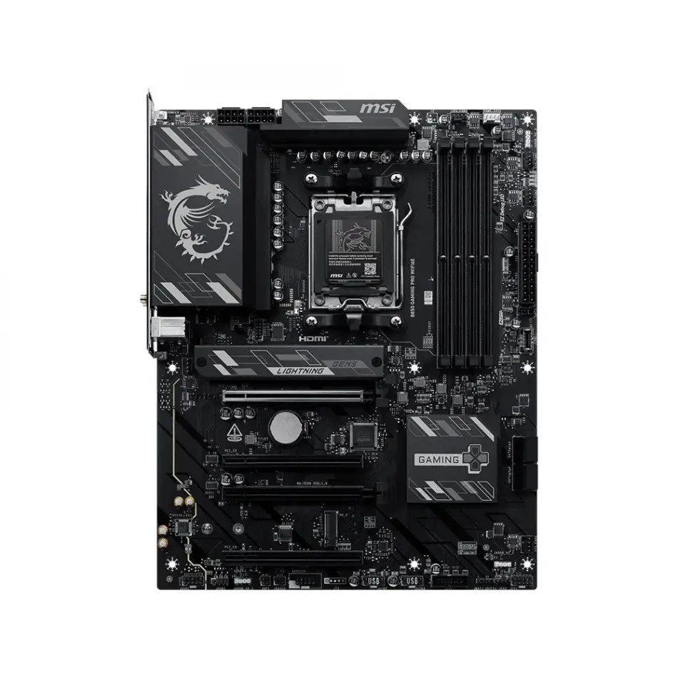 Msı B850 Gamıng Pro Wıfı6e Ddr5 Am5 Anakart