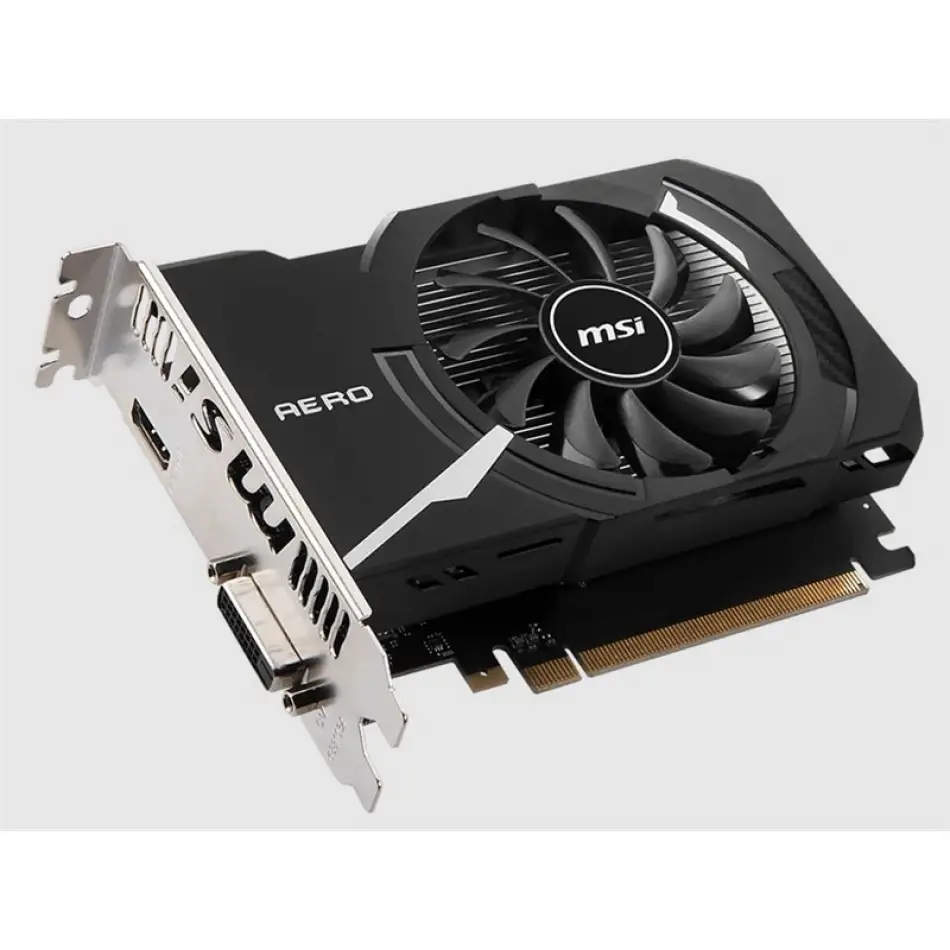 Msı Geforce Gt1030 Aero Itx 4gd4 Oc 4gb Ddr4 64bıt 1xhdmı 1xdvı Ekran Kartı