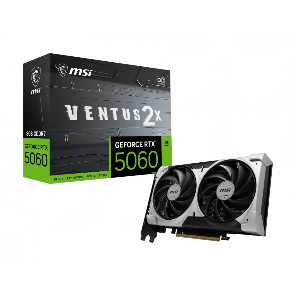 Msı Geforce Rtx 5060 8g Ventus 2x Oc V1