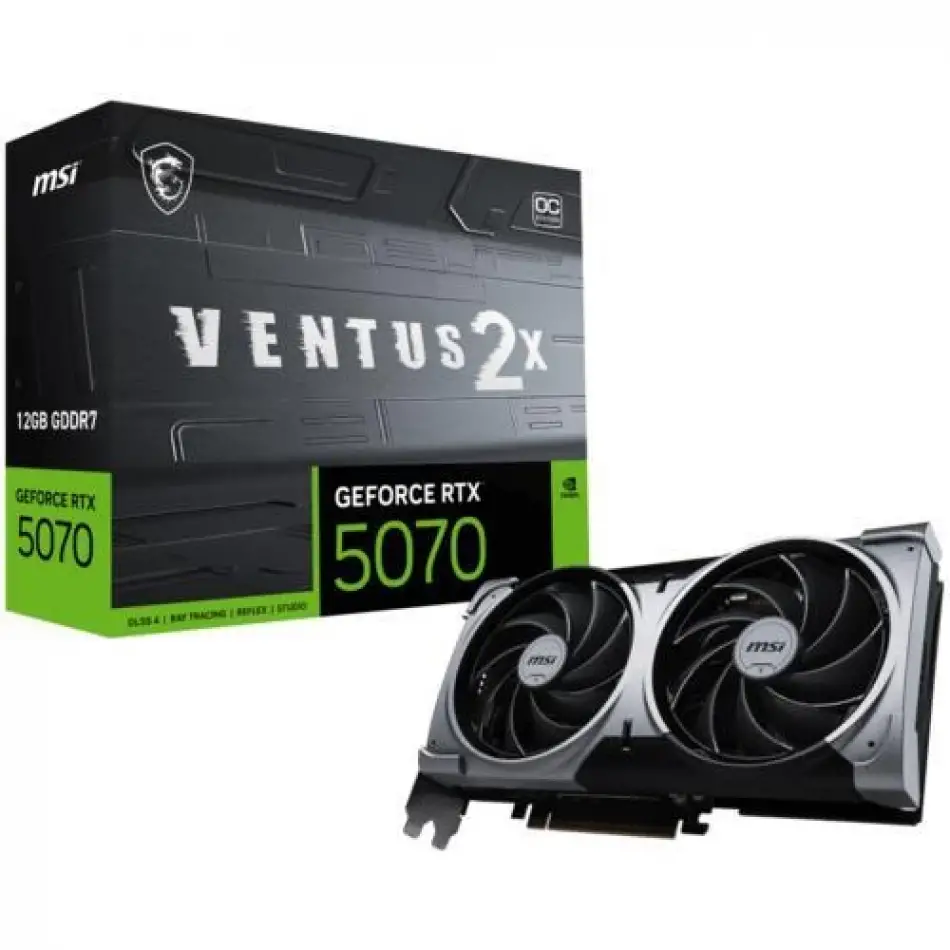 Msı Geforce Rtx 5070 12g Ventus 2x Oc