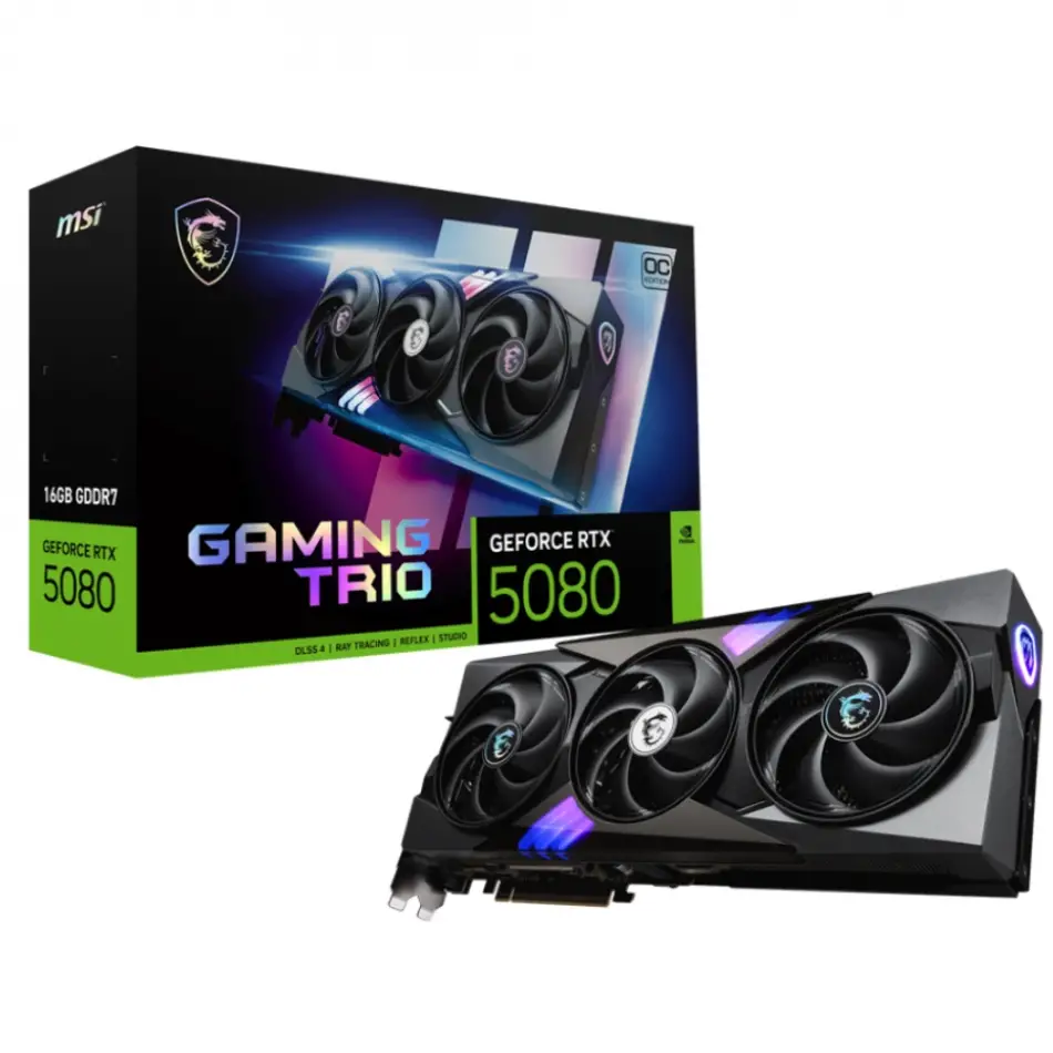 Msı Geforce Rtx 5080 16g Gamıng Trıo Oc Vga