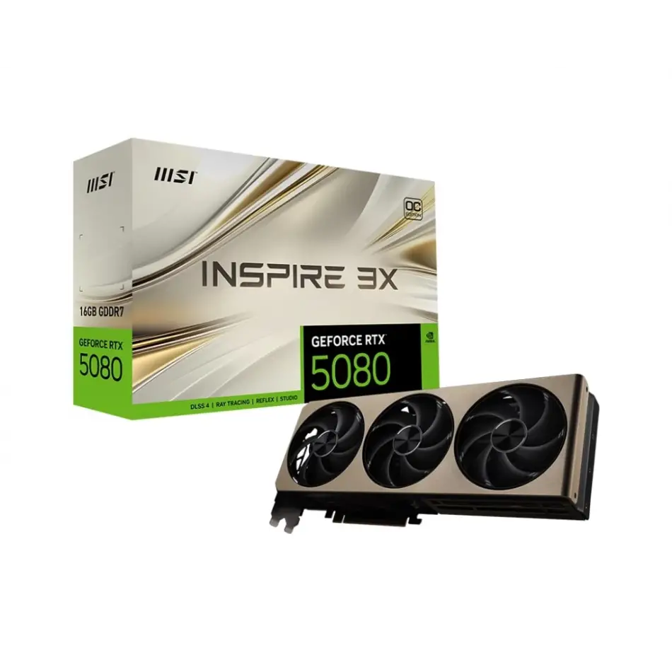 Msı Geforce Rtx 5080 16g Inspıre 3x Oc Vga