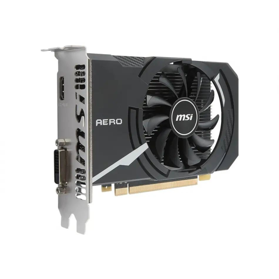 Msı Gt 1030  Aero Itx 2gd4 Oc 2gb Ddr4 Hdmı Dvı 64bit