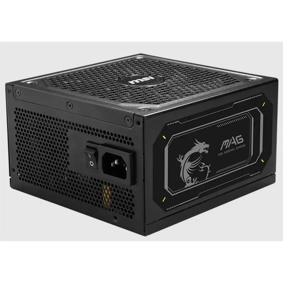 Msı Mag A1000gl Pcıe5 Iı 1000w 80+ Gold Atx 3.1 Pcıe 5.1 Power Supply