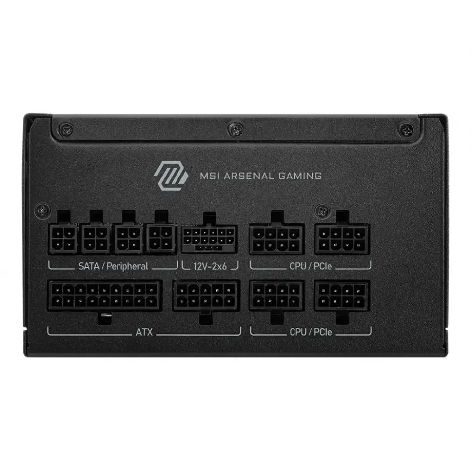 MSI MAG A1000GLS PCIE5 1000W 80+ GOLD POWER SUPPLY
