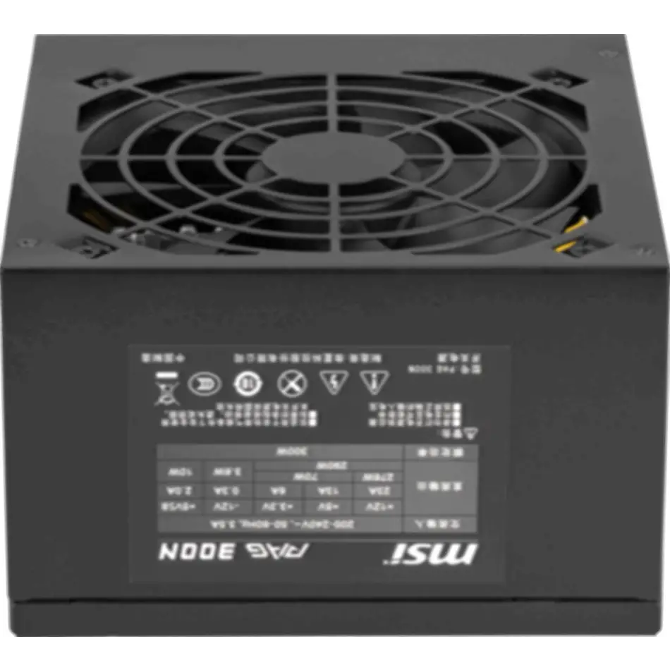 MSI MAG A300N-H 300W POWER SUPPLY