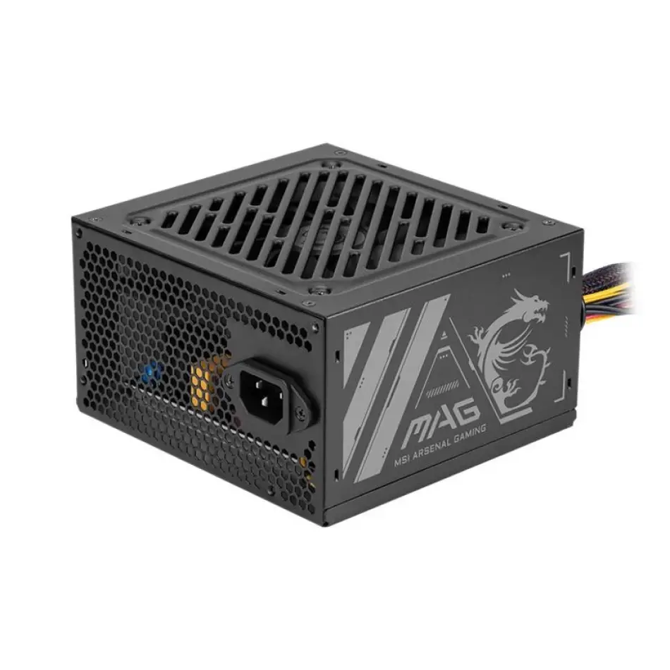 Msı Mag A500n-h 500w 120mm Fan Non-moduler Power Supply