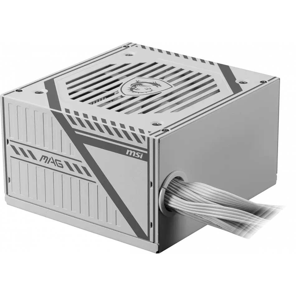 MSI MAG A650BNL WHITE 650W 80+ BRONZE POWER SUPPLY
