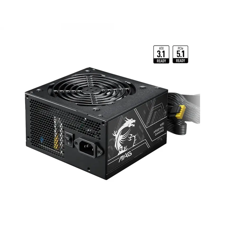 MSI MAG A750BN PCIE5 II 750W 80+ Bronze NMODULAR